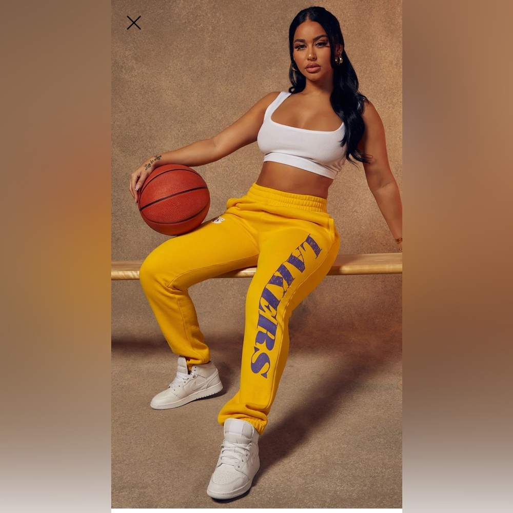 NBA On The Rebound Lakers Sweatpants